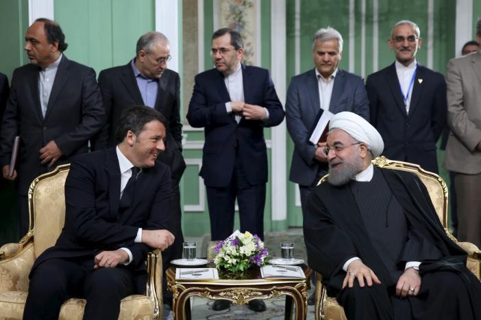 ifmat - Italy's Renzi signs potentially huge business deals in Iran