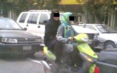 ifmat - Two Young Women Arrested in Iran for Riding Motorcycle