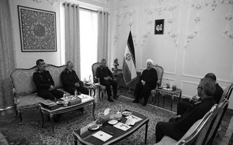 ifmat - Rouhani Praises IRGC in Meeting With Top Terror Commanders