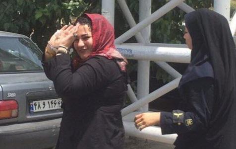 ifmat - The Female Political Prisoner Recently Framed in Evin Prison
