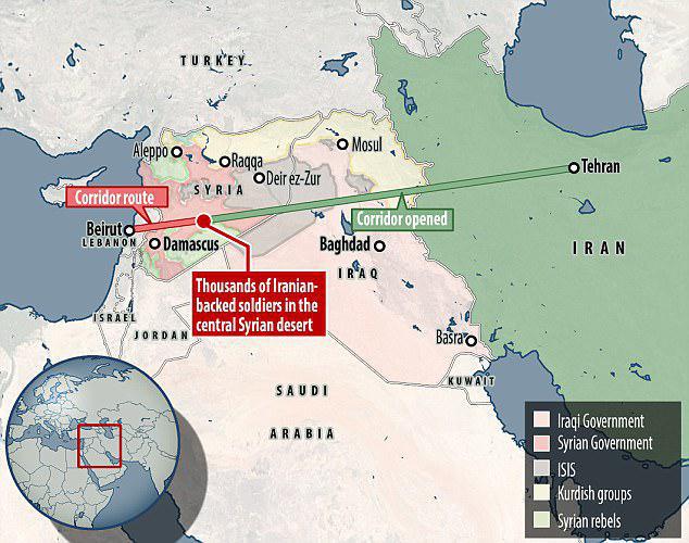 ifmat - Thousands of Iranian-backed soldiers are currently in the central Syrian desert