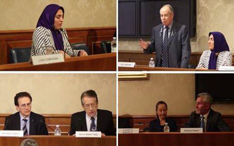 ifmat - Conference in the senate of Italy, call for justice over the 1988 massacre of political prisoners in Iran