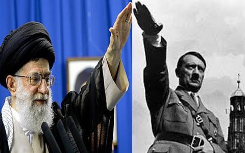 ifmat - Iran regimes Khamenei is modern Hitler