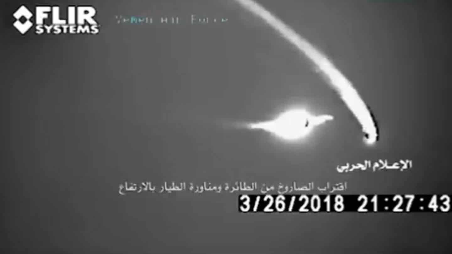 ifmat - Houthis film attempted downing of UAE F-16s amid claims they've gotten new Iranian missiles