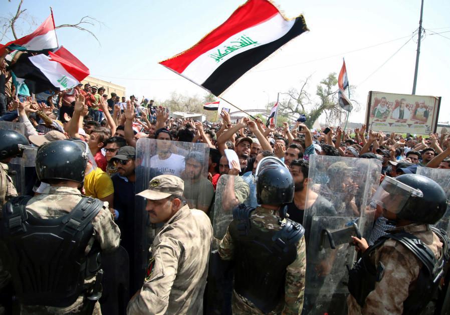 ifmat - Protests in Iraq against pro-Iran militias and parties