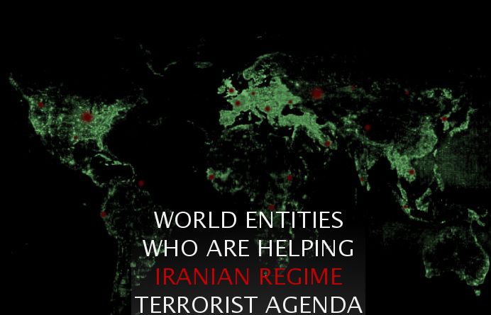 World List of entities who are contributing in Iranian Regime Terrorist Agenda