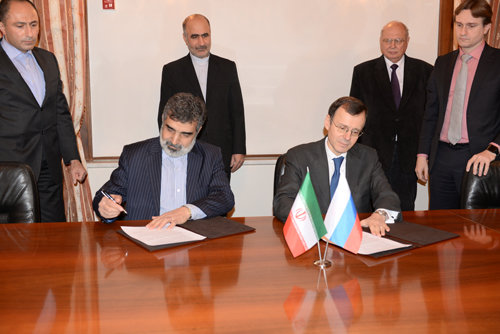 ifmat - Iran ROSATOM sign roadmap for nuclear cooperation