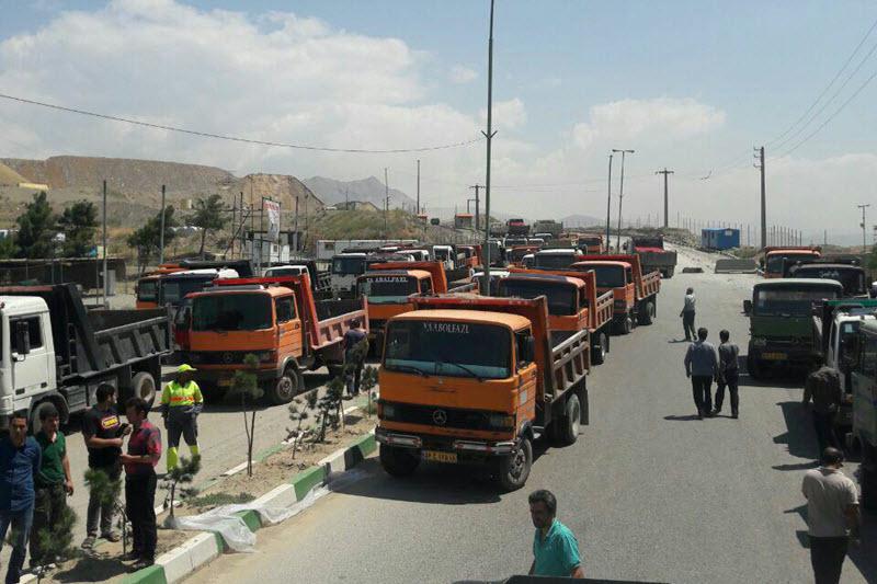 ifmat - Iran regime threatens striking truckers with execution