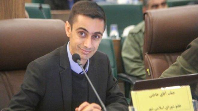 ifmat - Iranians call for freedom of Shirza Councilman