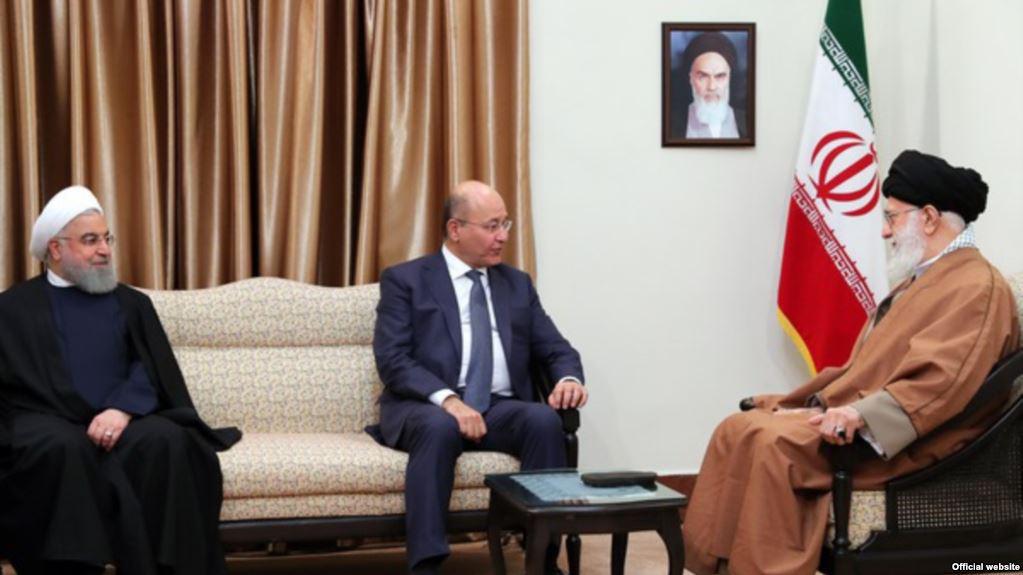 ifmat - Khamenei calls on Iraqs president to keep Tehran Backed Militia