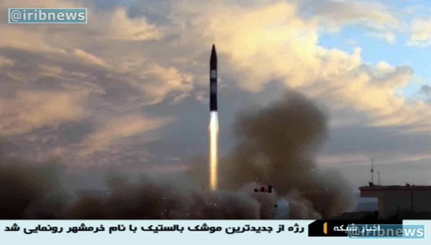 ifmat - Iranian regime test fires ballistic missile capable of carrying warheads