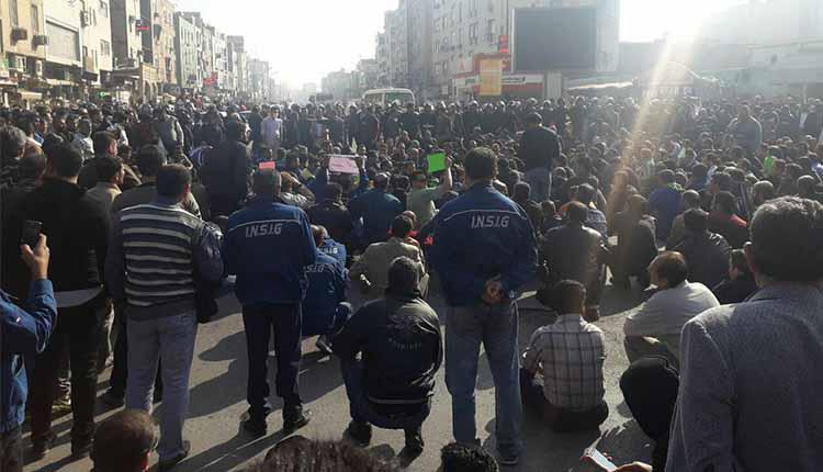 ifmat - Nightly arrest of national Iranian steel industrial group workers