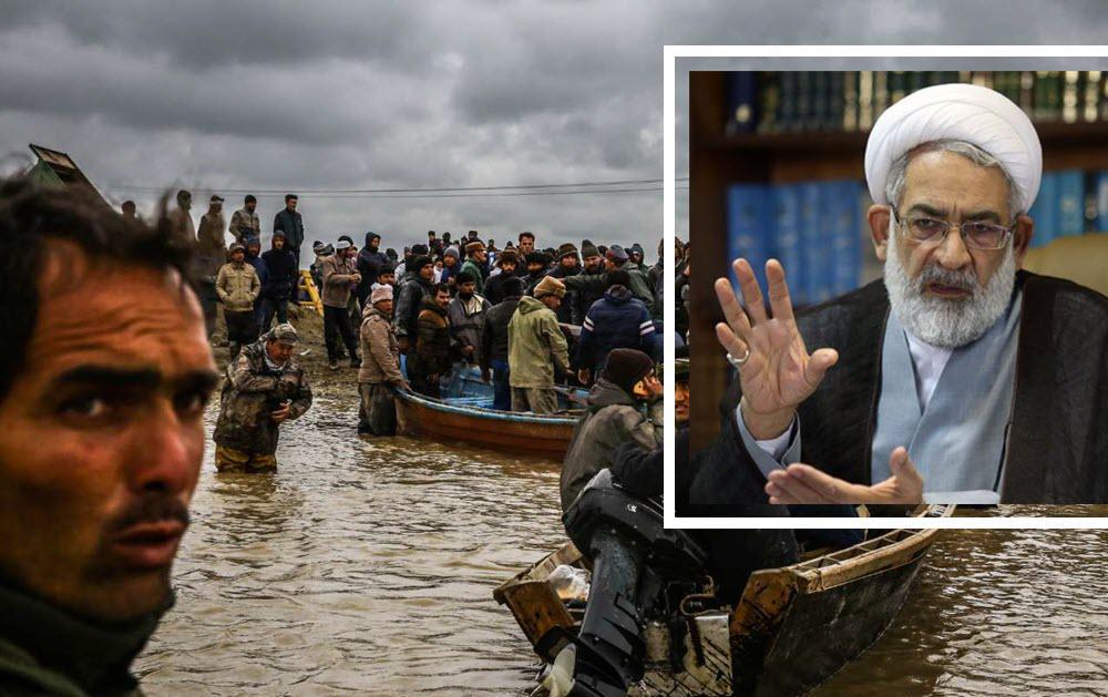 ifmat - Iran Regime threatens to imprison people for reporting on floods