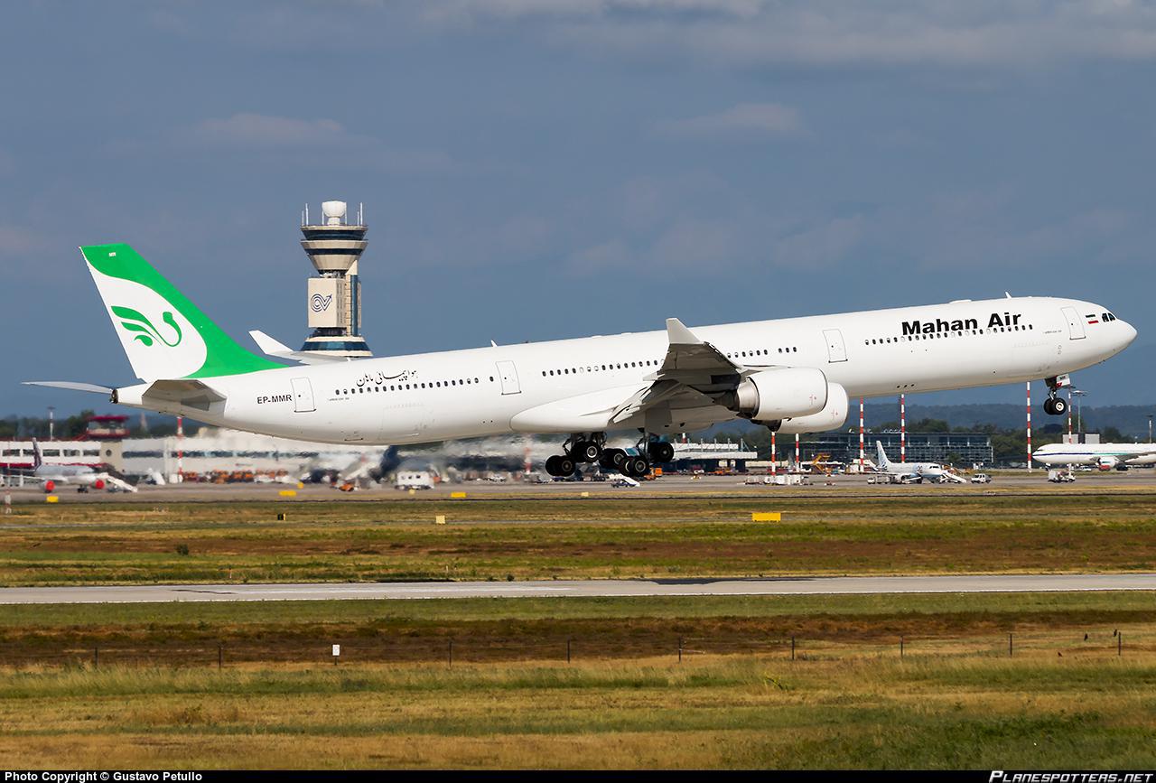 ifmat - Mahan Air baned in France for transporting military equipment and personnel to Syria