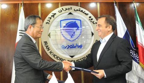 ifmat - Iran Khodro hyundai PowerTech Sign Joint Venture Deal