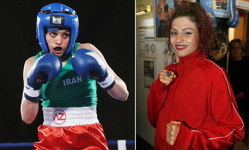 ifmat - Iranian female boxer shines light on rights issues in Iran