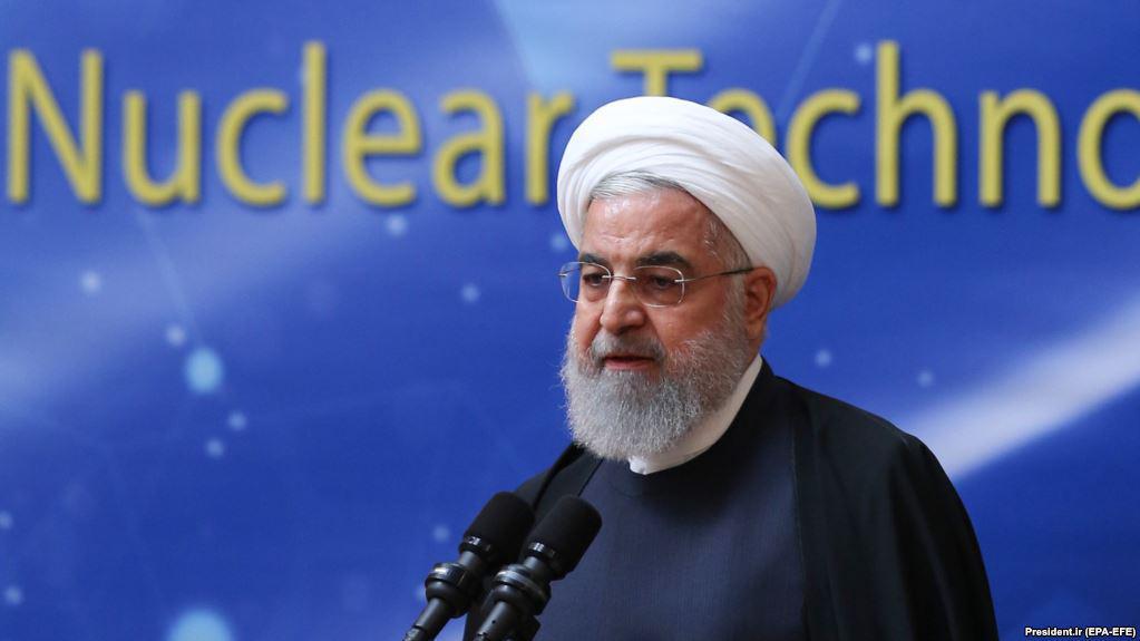 ifmat - Rouhani threatens the US with new centrifuges