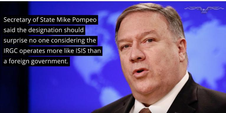 ifmat - US President Trump hits Iranian terrorists