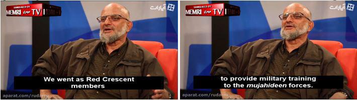 ifmat - Former IRGC General Saeed Ghasemi says they trained Mujahideen in Bosnia