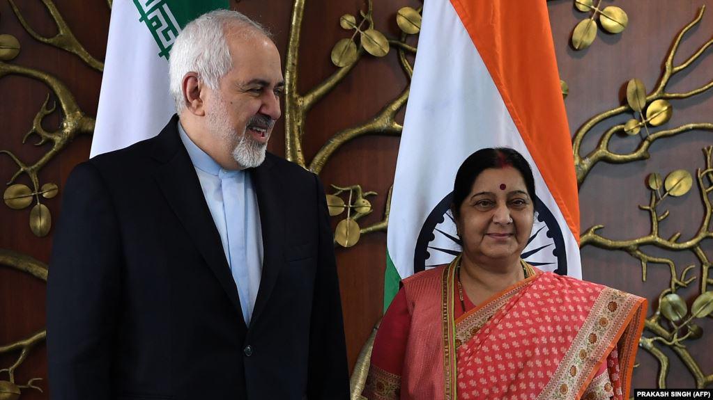 ifmat - Zarif in New Delhi after India halts Iranian oil imports