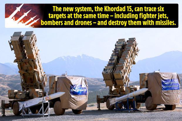 ifmat - Iran unveiled a new missile defence system