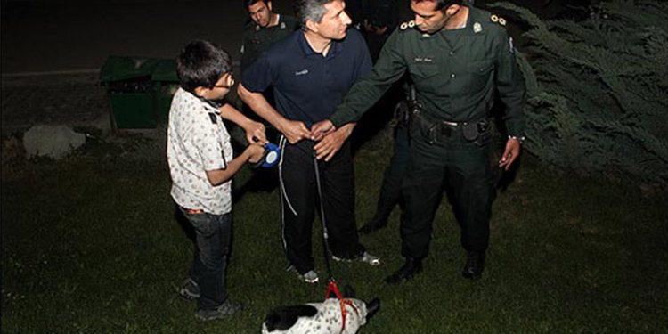 ifmat - Tehran police crackdown on improper hijab and dog walking