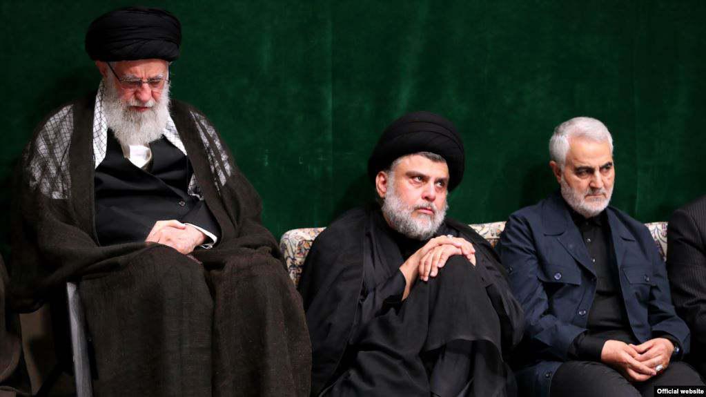 ifmat - Al-Sadr in Iran meets Khamenei
