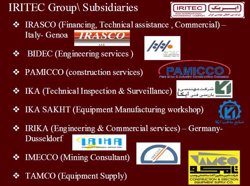 ifmat - IRITEC group subsidiaries