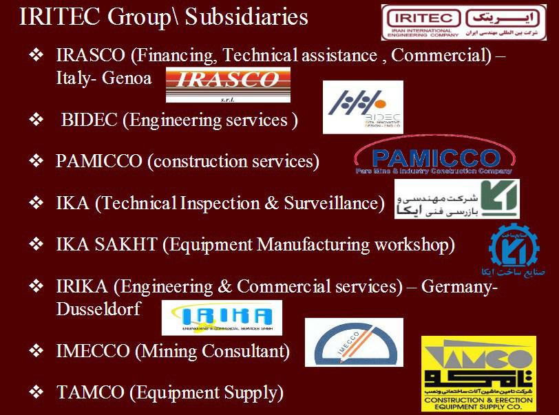 ifmat - IRITEC group subsidiaries