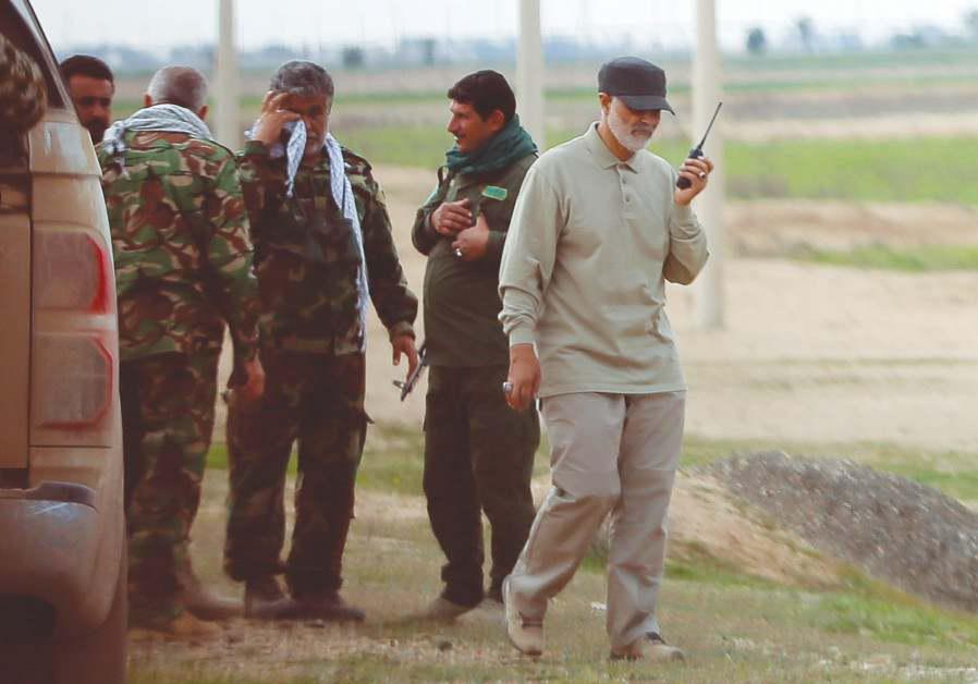 ifmat - Qassem Soleimani visits Baghdad and tells militias to attack US interests