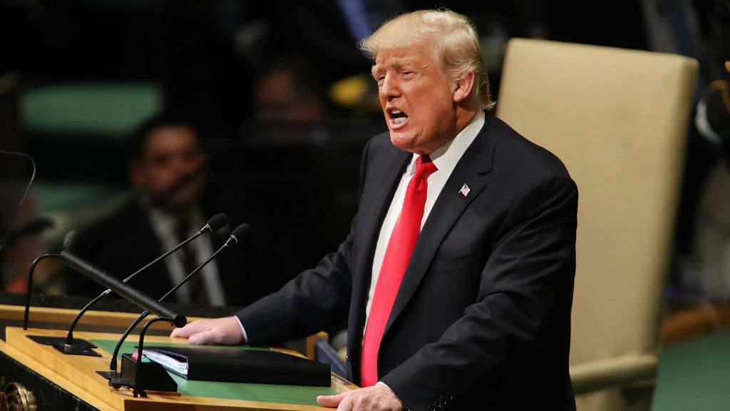 ifmat - Trump calls on nations to combat Iran Bloodlust