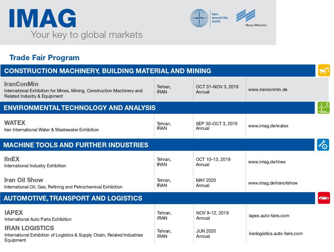 ifmat - IMAG Trade Fair program