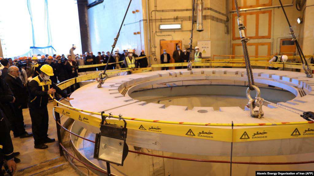 ifmat - Iran shows off new stage at Arak nuclear plant