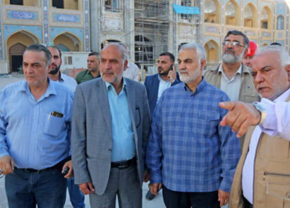 Quds Force Arm in Iraq Holy Shrines Reconstruction Headquarters