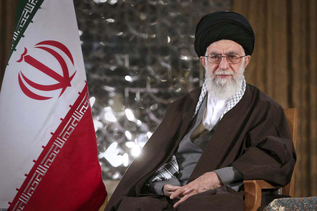 ifmat-Iranian Supreme Leader Ayatollah Ali Khamenei criticizes the west