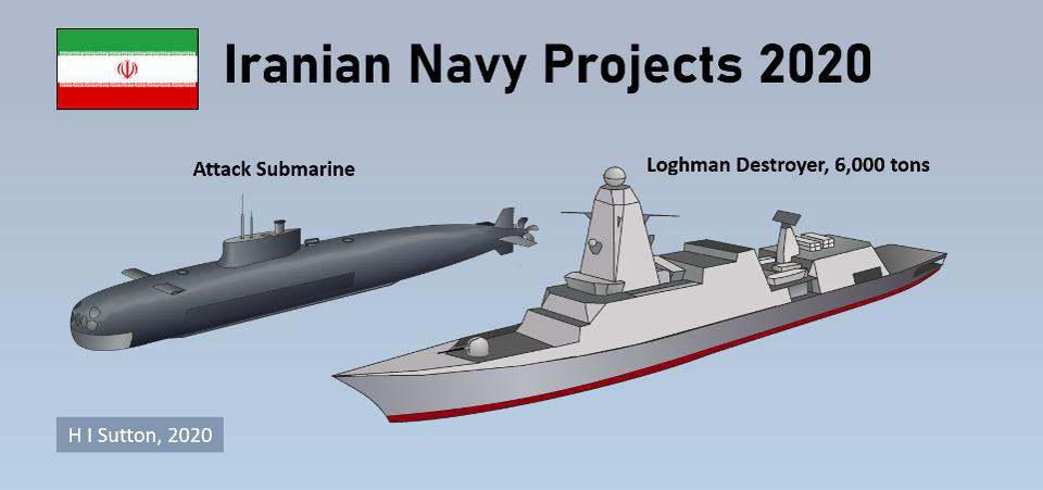 ifmat-Iranian navy building new submarines and a 6000 ton destroyer