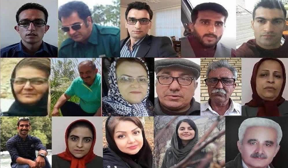 ifmat - Families and supporters of the opposition PMOI MEK arrested across Iran
