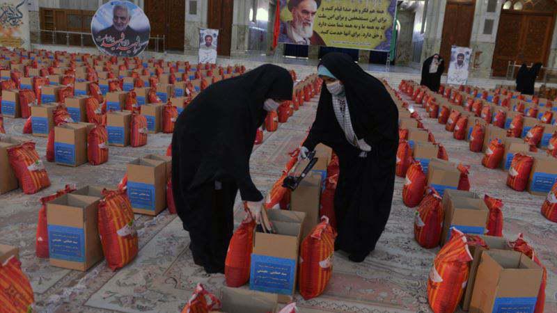 ifmat - Food aid for Iranian poor At Khomeini luxurious shrine ignites controversy