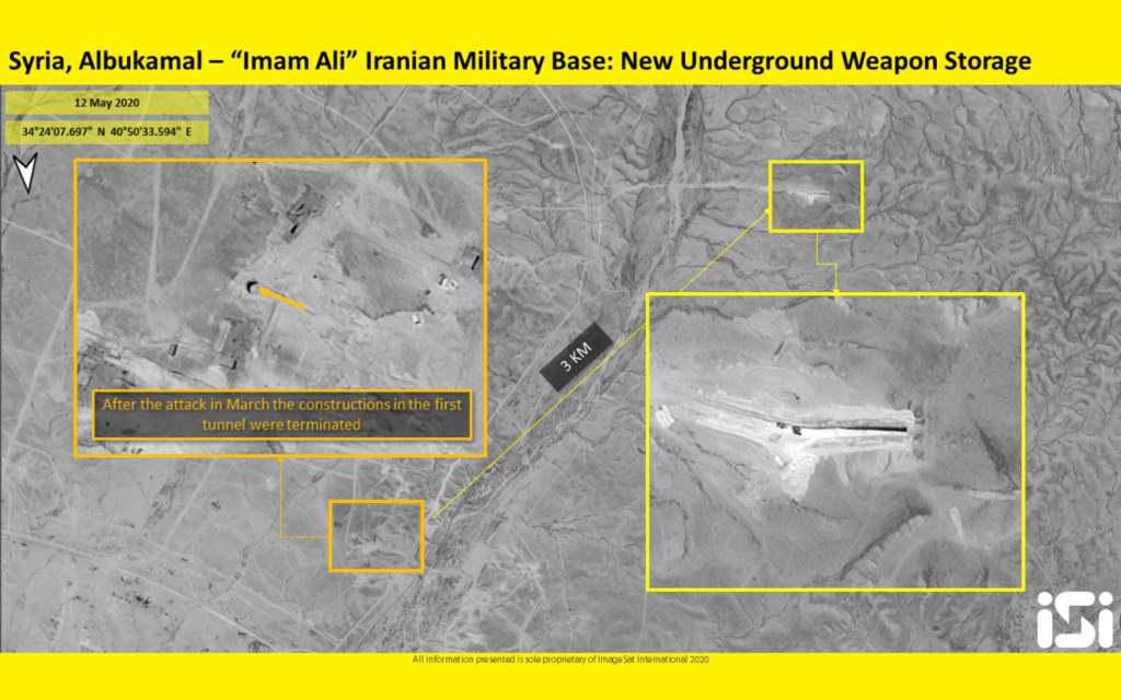 ifmat - Satellite images appear to show Iran building new weapons storehouse in Syria