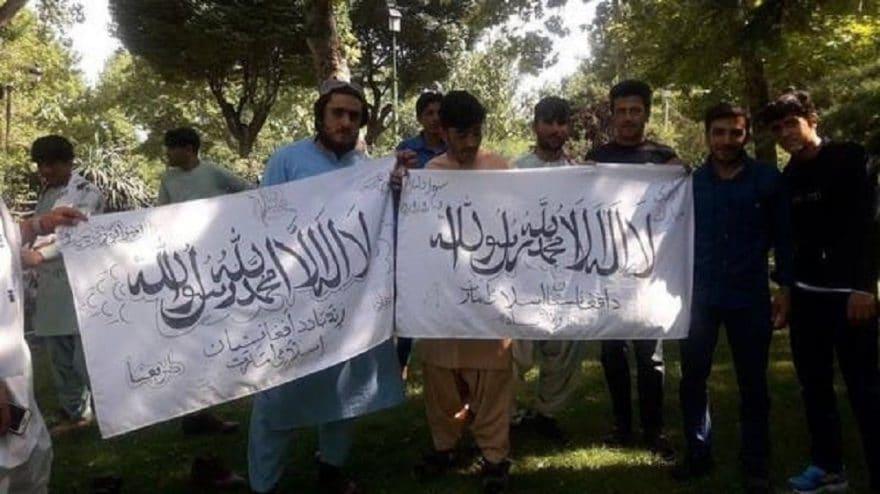 ifmat - Iran Arrests Afghans For Waving Taliban Flag