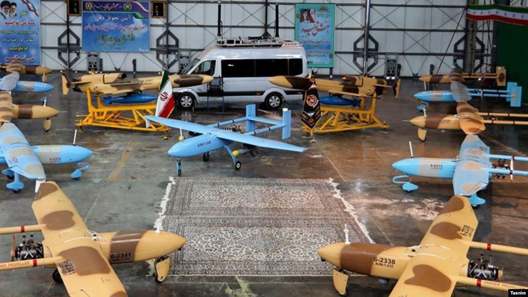 ifmat - Iran boasts of new bombs for drones in armed forces display