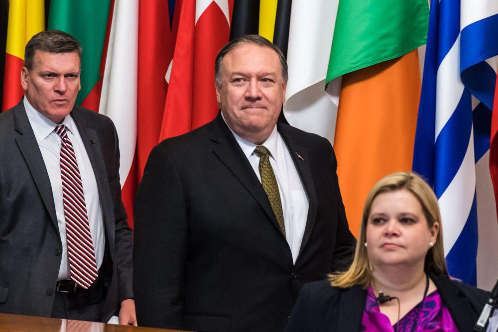 ifmat - Pompeo Makes no sense for any european country to support the Iranians being able to have arms