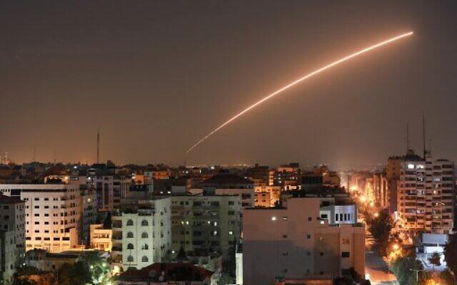 ifmat - Iran fire Missiles on Israel from Gaza