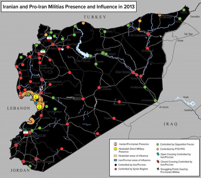 ifmat - Iranian influence and presence in Syria