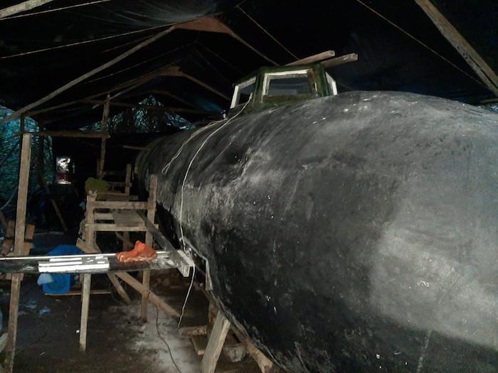 ifmat - Iranian-made midget sub used by Colombian drug cartels captured