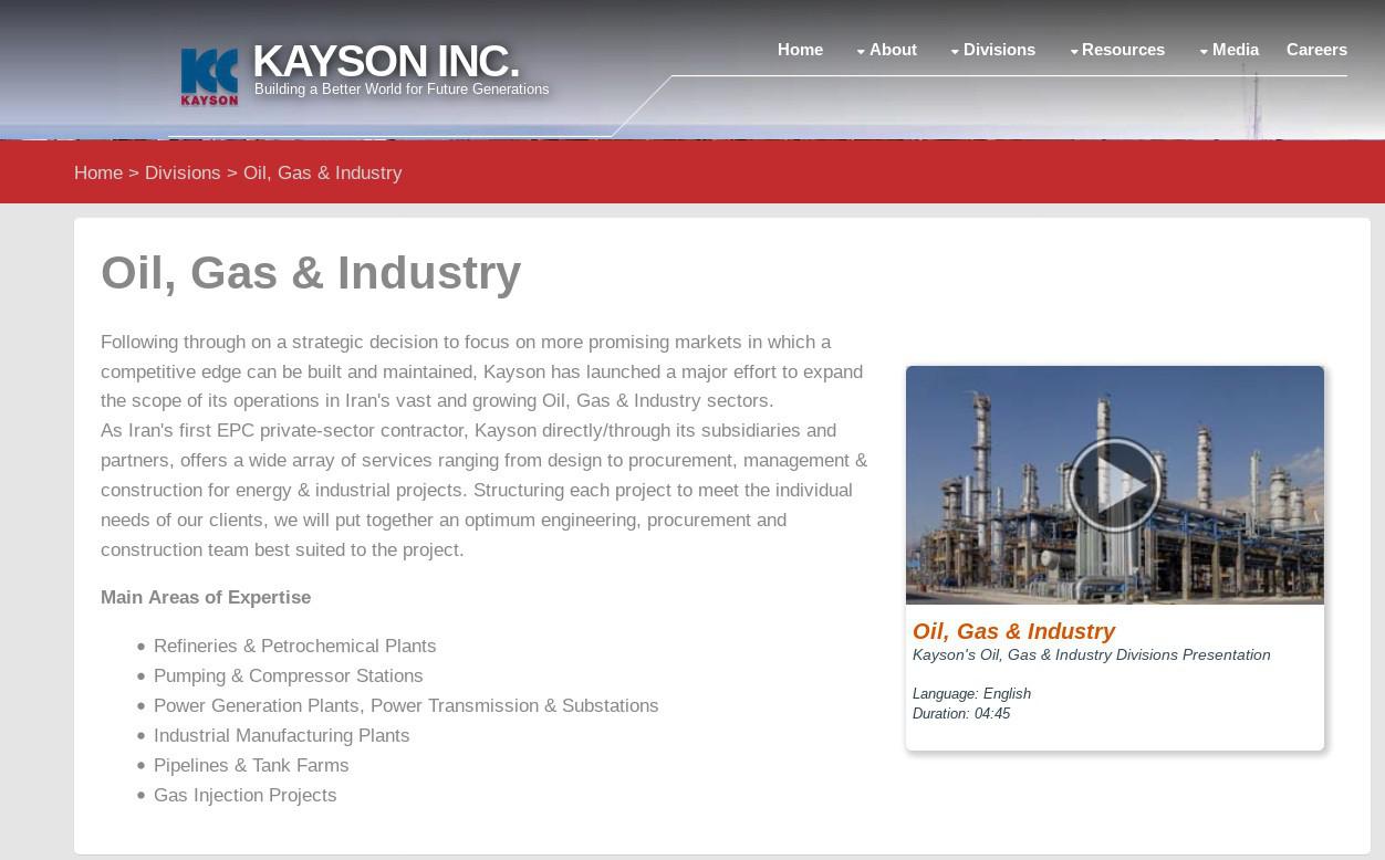 ifmat - Kayson oil Gas Industry