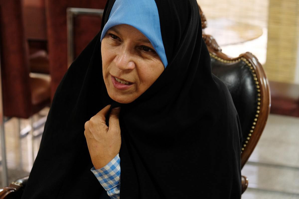 ifmat - Rafsanjani daughter criticised her country intervention in Syria