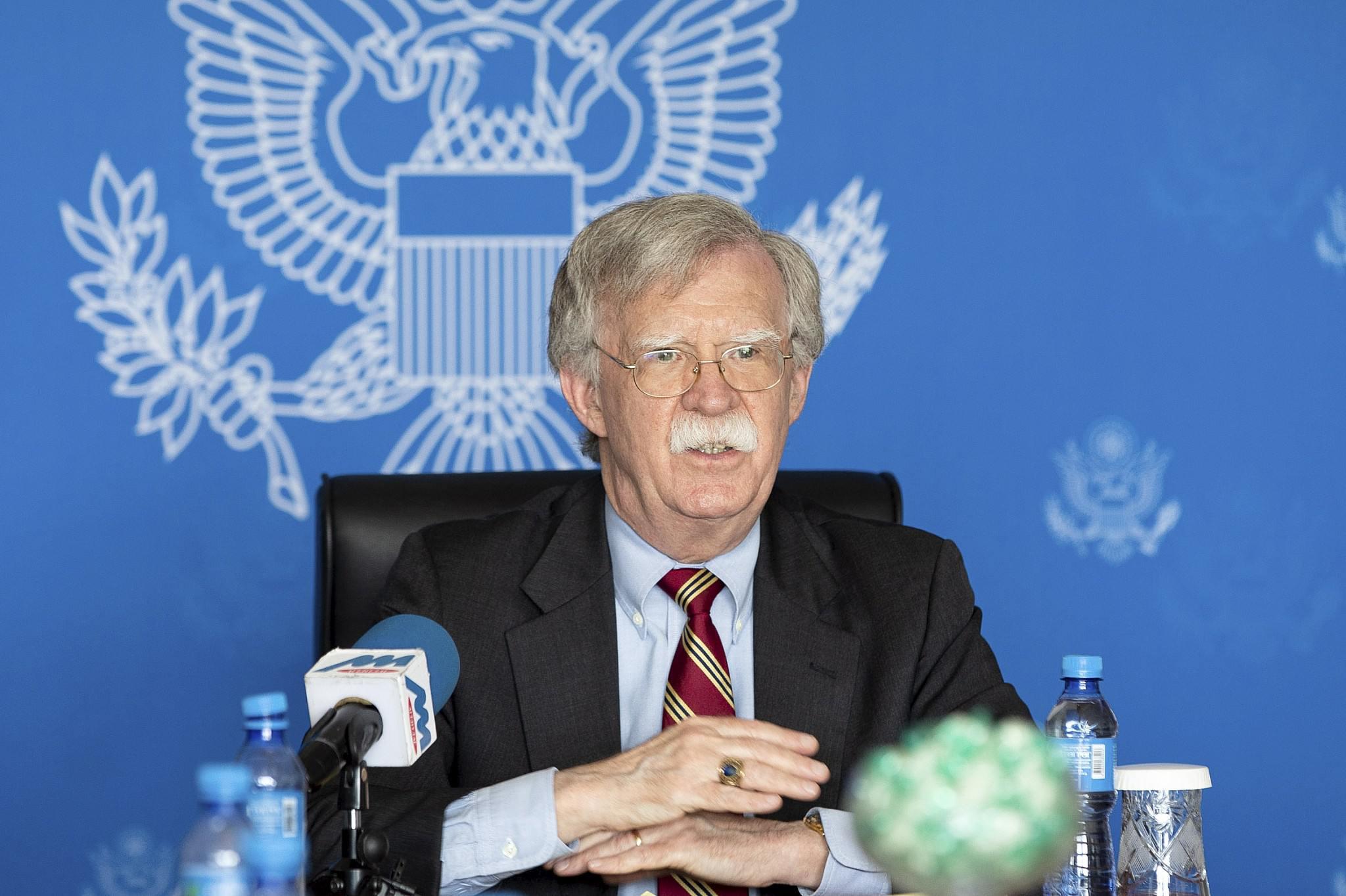 ifmat - Bolton says Iran has never abandoned Idea of acquiring nuclear capability