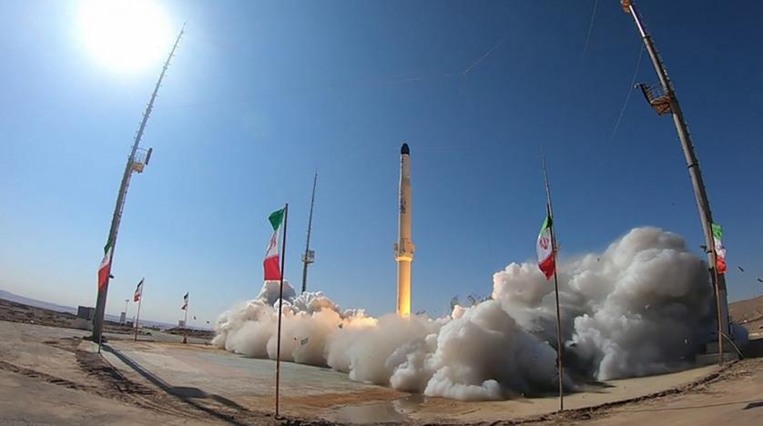 ifmat - Iran state TV airs launch of new satellite-carrying rocket