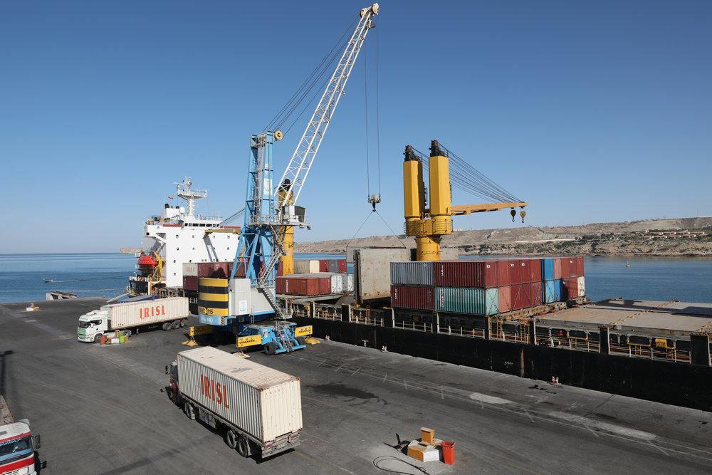ifmat - India supplies 2nd shipment of equipment to Iran Chabahar port